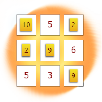 The “almost” magic squares
