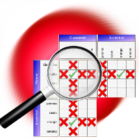 Zebra puzzle with 3 entries: initiation