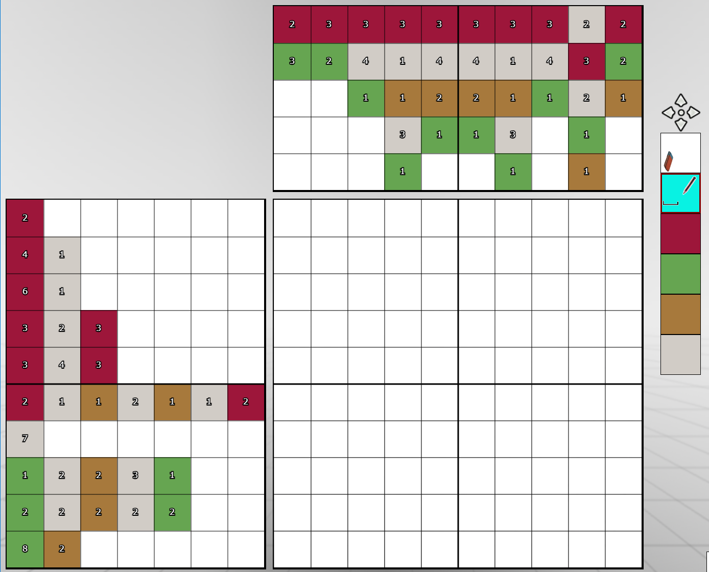 Exemple de Pixel art: la petite maison dans la prairie